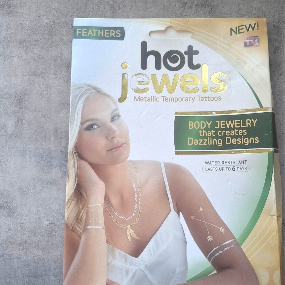 Metallic Temporary Tattoos - Gold and Silver